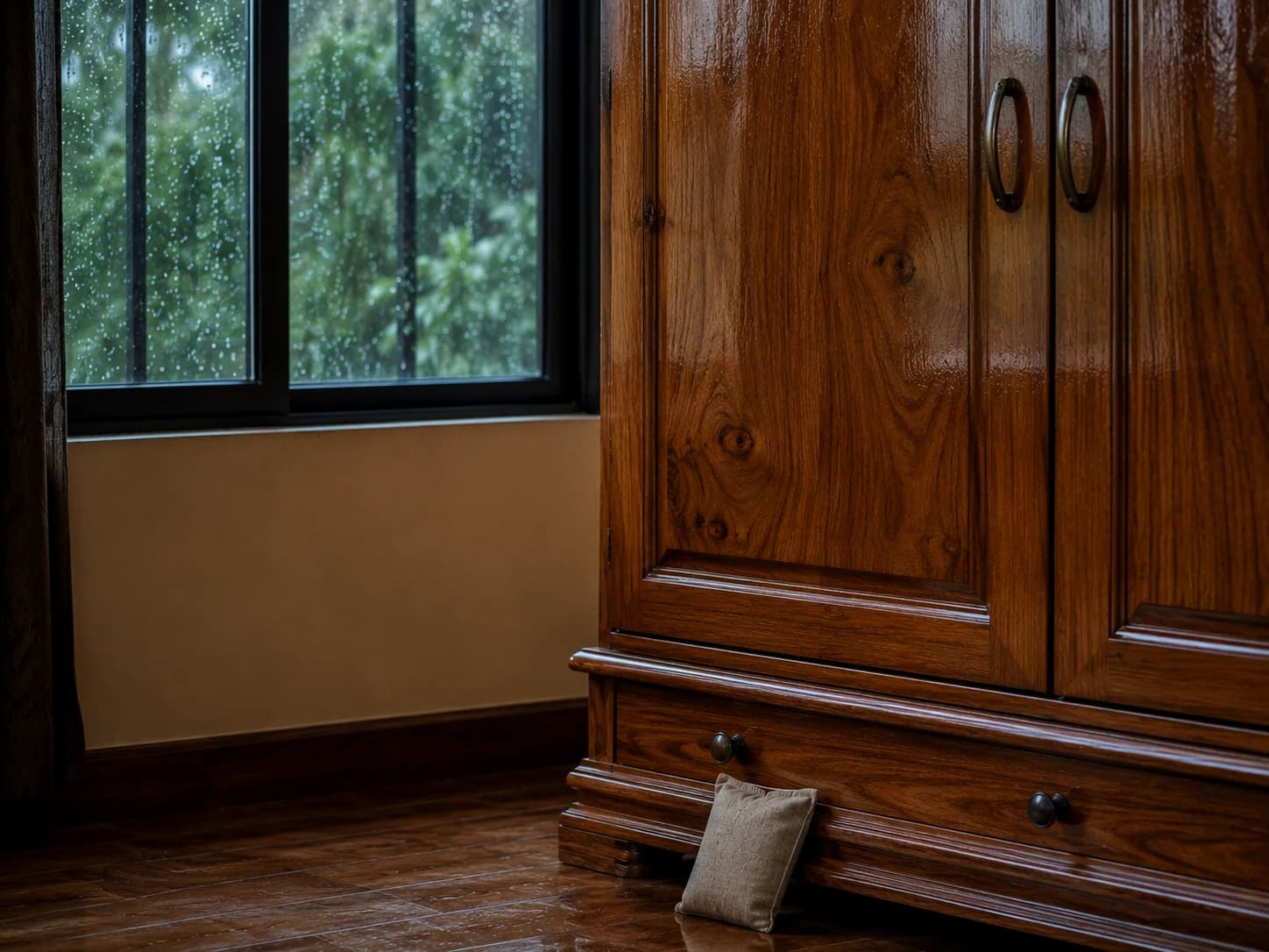 What Delhi NCR's Monsoon Actually Does to Your Wood Furniture (And What Genuinely Helps)